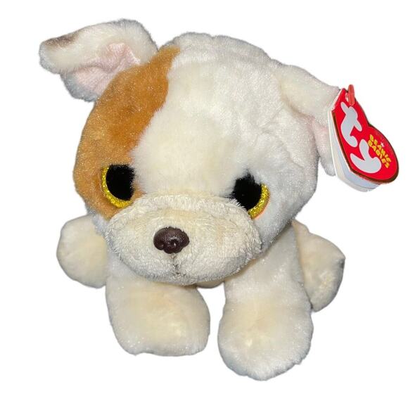 Ty Beanie Babies Plush Pug Dog Houghie Pup Stuffed Animal Nursery Baby Shower 6" - Picture 2 of 13